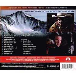 SwitchBack Soundtrack (Basil Poledouris) - CD Back cover
