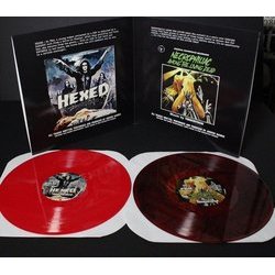 Hexed / Necrophiliac Among the Living Dead Colonna sonora (Terrortron ) - cd-inlay