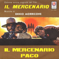 Il Mercenario サウンドトラック (Ennio Morricone) - CDカバー
