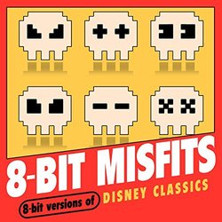 8-Bit Versions of Disney Classics Soundtrack (8-Bit Misfits) - CD cover