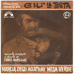 Gi La Testa Trilha sonora (Ennio Morricone) - capa de CD