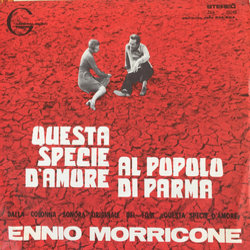 Questa specie d'amore Soundtrack (Ennio Morricone) - CD cover