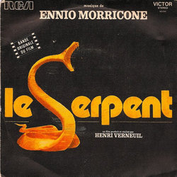 Le Serpent Soundtrack (Ennio Morricone) - CD cover