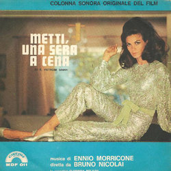 Metti, una sera a cena サウンドトラック (Ennio Morricone) - CDカバー