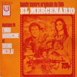 El Mercenario サウンドトラック (Ennio Morricone, Bruno Nicolai) - CDカバー
