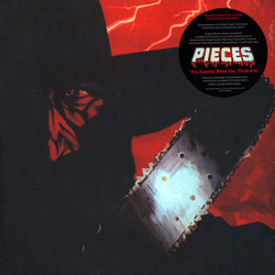 Pieces サウンドトラック (Stelvio Cipriani, Carlo Maria Cordio, Fabio Frizzi) - CDカバー