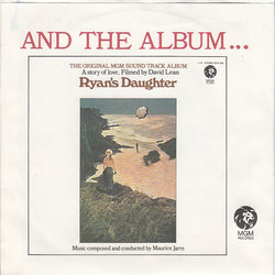 Ryan's Daughter Colonna sonora (Maurice Jarre) - Copertina del CD