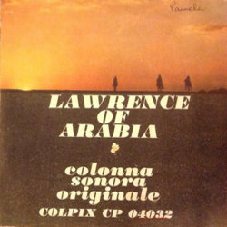 Lawrence of Arabia Colonna sonora (Maurice Jarre) - Copertina del CD