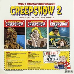 Creepshow 2 Soundtrack (Les Reed, Rick Wakeman) - CD Back cover