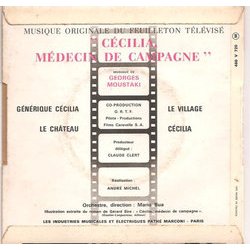 Ccilia Mdecin De Campagne サウンドトラック (Georges Moustaki) - CD裏表紙