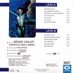 Pericolo negli abissi Trilha sonora (Stefano Liberati) - CD capa traseira