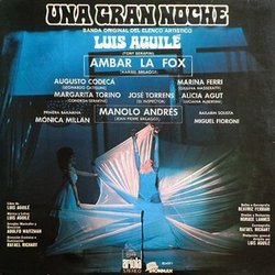 Una Gran Noche Soundtrack (Luis Aguil) - CD Trasero