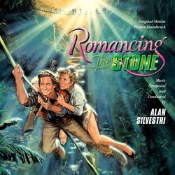 Romancing the Stone Trilha sonora (Alan Silvestri) - capa de CD