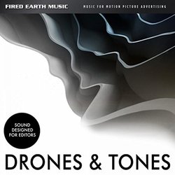 Drones & Tones Trilha sonora (Michael Gallagher) - capa de CD