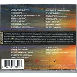 The Vietnam War Ścieżka dźwiękowa (Various Artists) - Tylna strona okladki plyty CD