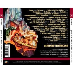 Journey to the Center of the Earth サウンドトラック (Bernard Herrmann) - CD裏表紙