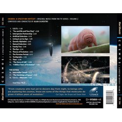Cosmos: A Spacetime Odyssey Volume 2 Trilha sonora (Alan Silvestri) - CD capa traseira