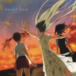 Secret Base Soundtrack (Saori Hayami, Ai Kayano, Haruka Tomatsu) - CD cover