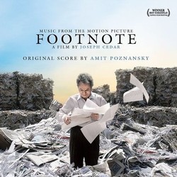 Footnote Colonna sonora (Amit Poznansky) - Copertina del CD