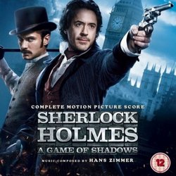 Sherlock Holmes: Game of Shadows Trilha sonora (Hans Zimmer) - capa de CD