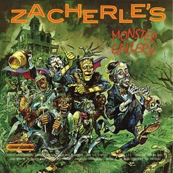 Zacherle's Monster Gallery Trilha sonora (Various Artists) - capa de CD