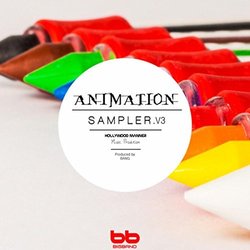 Animation Sampler, Vol. 3 サウンドトラック (Hollywood Manner) - CDカバー
