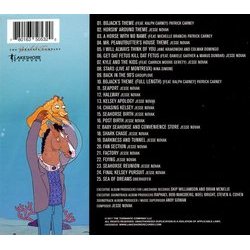 BoJack Horseman サウンドトラック (Jesse Novak) - CD裏表紙
