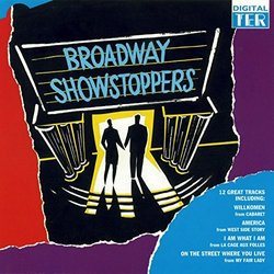 Broadway Showstoppers Ścieżka dźwiękowa (Various Artists, All Star Studio Cast) - Okładka CD