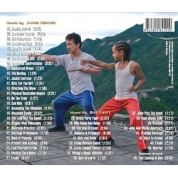 The Karate Kid / The Next Karate Kid サウンドトラック (Bill Conti, James Horner) - CD裏表紙
