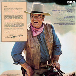 America, Why I Love Her Soundtrack (John Wayne) - CD Back cover
