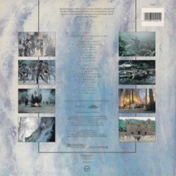 The Mission サウンドトラック (Ennio Morricone) - CD裏表紙