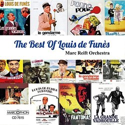The Best of Louis de Funs Soundtrack (Various Artists, Marc Reift Orchestra) - CD-Cover