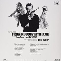 From Russia with Love Ścieżka dźwiękowa (John Barry) - Tylna strona okladki plyty CD