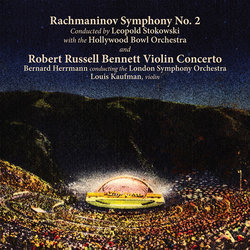 S.Rachmaninov: Symphony No. 2/R.R.Bennett: Concerto for Violin and Orchestra Soundtrack (Robert Russell Bennett, Sergei Rachmaninov) - CD-Cover