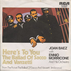 Here's To You Soundtrack (Joan Baez, Ennio Morricone) - CD Back cover