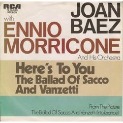 Here's To You Ścieżka dźwiękowa (Joan Baez, Ennio Morricone) - Okładka CD