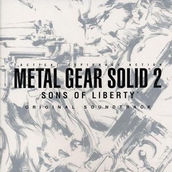 Metal Gear Solid 2: Sons of Liberty サウンドトラック (Harry Gregson-Williams) - CDカバー