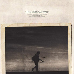 The Vietnam War Soundtrack (Trent Reznor, Atticus Ross) - CD cover