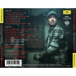 The Perfect Storm Ścieżka dźwiękowa (James Horner) - Tylna strona okladki plyty CD