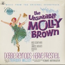 The Unsinkable Molly Brown Trilha sonora (Leo Arnaud, Alexander Courage, Calvin Jackson) - capa de CD