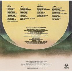 Day of the Dead Soundtrack (John Harrison) - CD Back cover