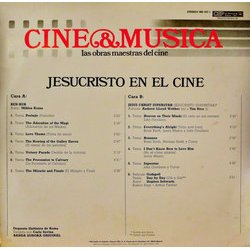 Jesucristo en el Cine サウンドトラック (Various Artists, Andrew Lloyd Webber, Mikls Rzsa, Stephen Schwartz) - CD裏表紙