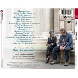 Hampstead Trilha sonora (Stephen Warbeck) - CD capa traseira