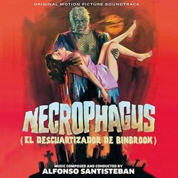 El Asesino de muecas / Necrophagus サウンドトラック (Alfonso Santisteban) - CDカバー