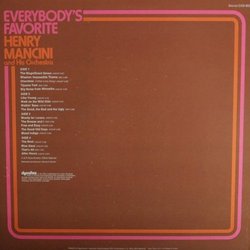 Everybody's Favorite - Henry Mancini Soundtrack (Henry Mancini) - CD-Rückdeckel