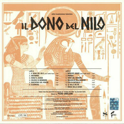 Il Dono del Nilo Colonna sonora (Piero Umiliani) - Copertina posteriore CD