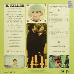Il Killer Soundtrack (Gianni Ferrio) - CD Achterzijde