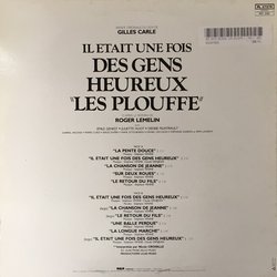 Il Etait Une Fois Des Gens Heureux Les Plouffe Trilha sonora (Gilles Carles) - CD capa traseira
