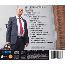 Die Udo Honig Story Ścieżka dźwiękowa (Marcel Barsotti) - Tylna strona okladki plyty CD