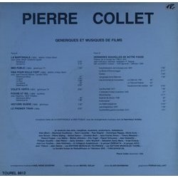 Gnriques et Musiques de Films 声带 (Pierre Collet) - CD后盖